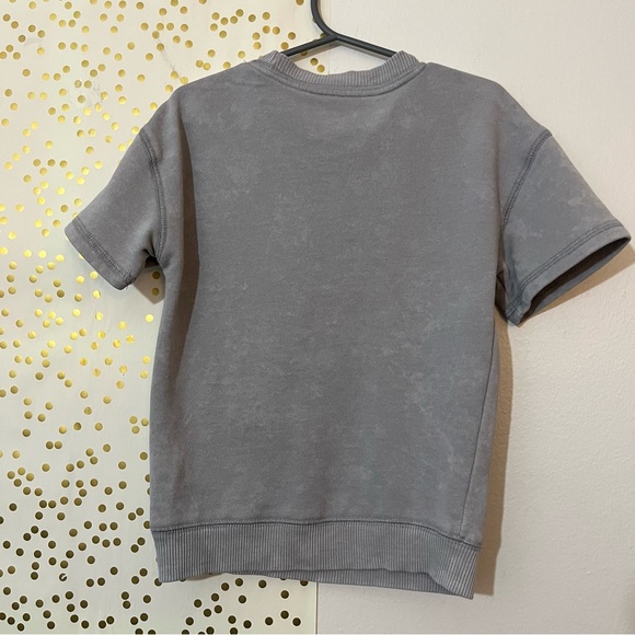 Black Panther Kids Gray Wash Sweater Short Sleeve T-Shirt size 4T - Picture 2 of 5